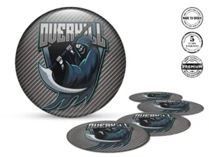 Rim stickers car Racing Edition Luxury Dome Labels